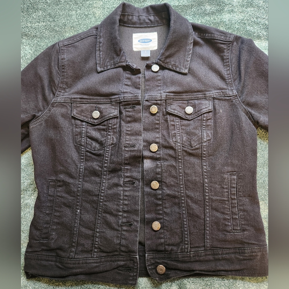Black Classic Denim Jacket